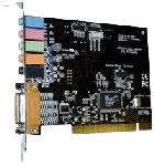 Звуковая карта PCI CMedia 32bit 6-Channels (шт.)