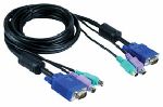 Кабель для KVM D-Link DKVM-CB5 (PS/2) Cable Kit for DKVM Switches 5 м